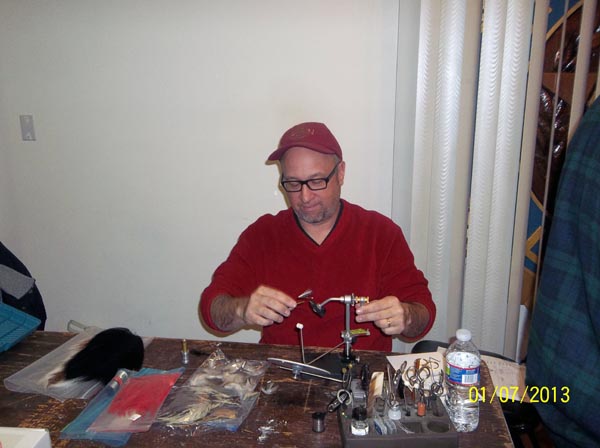 Fly Tying at the January Meeting