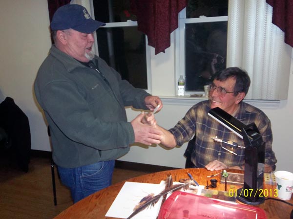Fly Tying at the January Meeting